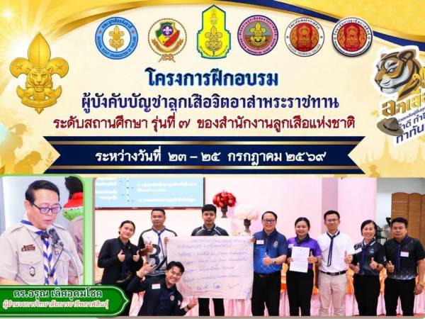 โครงการฝึกอบรมผู้บังคับบัญชาลูกเสือจิตอาสาพระราชทาน